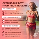 Vein Support Supplements Leg and Veins - Full Body Circulation Supplement for Spider & Varicose Veins and Improved Flow with Horse Chestnut Extract & Flavonoids - Vegan Non-GMO Mini Caps (2 Month) 5