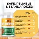 Bee Bread & Bee Propolis Capsules Vitality Pack 4