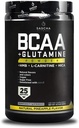 SASCHA FITNESS BCAA 4:1:1 + Glutamine,HMB,L-Carnitine, HICA | Powerful and Instant Powder Blend with Branched Chain Amino Acids (BCAAs) for Pre, Intra and Post-Workout|Natural Pineapple Flavor,362.5g 2