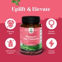 Bundle of Women's Saw Palmetto and Resveratrol Supplement - Saw Palmetto Extract Capsules with Maca Root & Biotin for Hair Loss and AMPK Metabolic Activator for Metabolism Boost & Cellular Efficiency 5