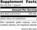 PLANETARY HERBALS Holy Basil Extract, Promotes Centered Calmness, 180 Count 3