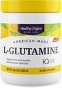 Healthy Origins L-Glutamine (American-Made, Non-GMO, Gluten Free, Muscle Support, Immune Support), 10.6 Ounce 2