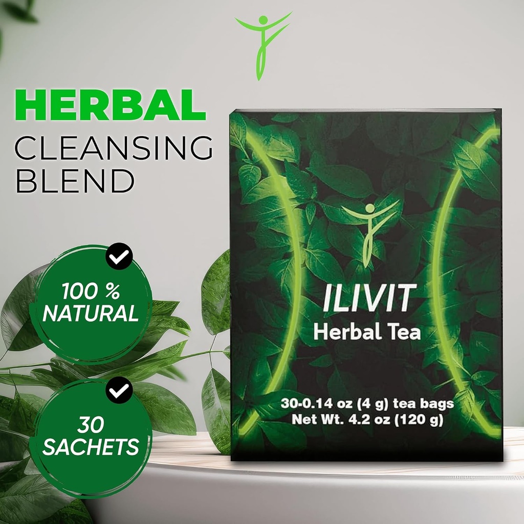 Ilivit Organic Colon Cleanser & Detox Tea | Colon Cleanse | Cleansing Tea For Bloating Relief | 30 Bags 5