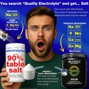 Dr Ekberg euLyte Instant Hydration Electrolytes Powder Zero Sugar Carb Calorie Lemon Lime Drink Mix • 80+ Minerals Magnesium Potassium Calcium Trace Minerals • Fasting Keto Stevia • 90 Servings 5