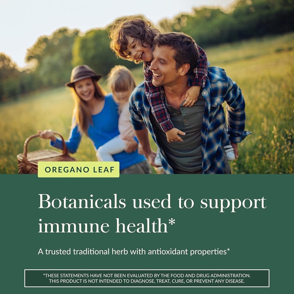 Gaia Herbs Oregano Leaf - Immune Support Herbal Supplement - with Oregano Leaf Extract - Certified Organic - 1 Fl Oz (23 Servings) 6