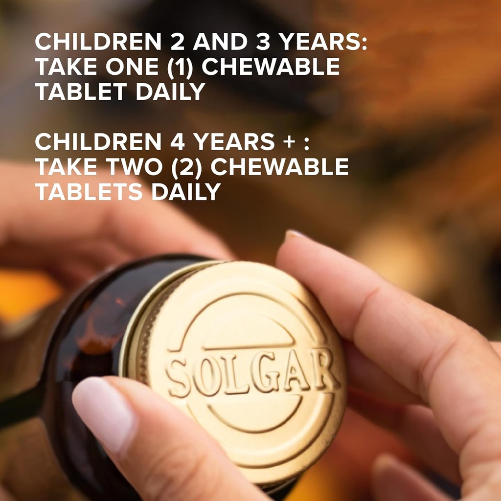 Solgar Kangavites, Bouncin’ Berry Flavor - 120 Chewable Tablets - Complete Multivitamin & Mineral Formula for Children - Vegan, Gluten Free 4