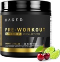 Kaged Pre Workout Elite Powder | Fruit Punch | Pre-Workout with Creatine, Beta Alanine, L-Citrulline, BCAAs | 388 mg Organic Caffeine | Pre Supplements for Men & Women | 20 Servings 2