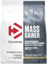Dymatize Super Mass Gainer Protein Powder, Gourmet Vanilla, 52g Protein, 1g Creatine, 1280 Calories, 10.7g BCAAs, 245g Carbs, Contains Whey Protein, Isolate, and Casein (16 Servings) 2