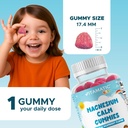 Vitamatic Kids Magnesium Calm Gummies - 60 Vegan Count - Great Tasting - Promote Healthy, Muscle, Bone, & Energy Support 4