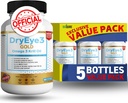 Dry Eye 3 Gold Omega 3 Krill Oil Extra Strength, 60 Softgels, Dry Eye Support, Non-GMO, Gluten Free, Sugar Free (5) 2