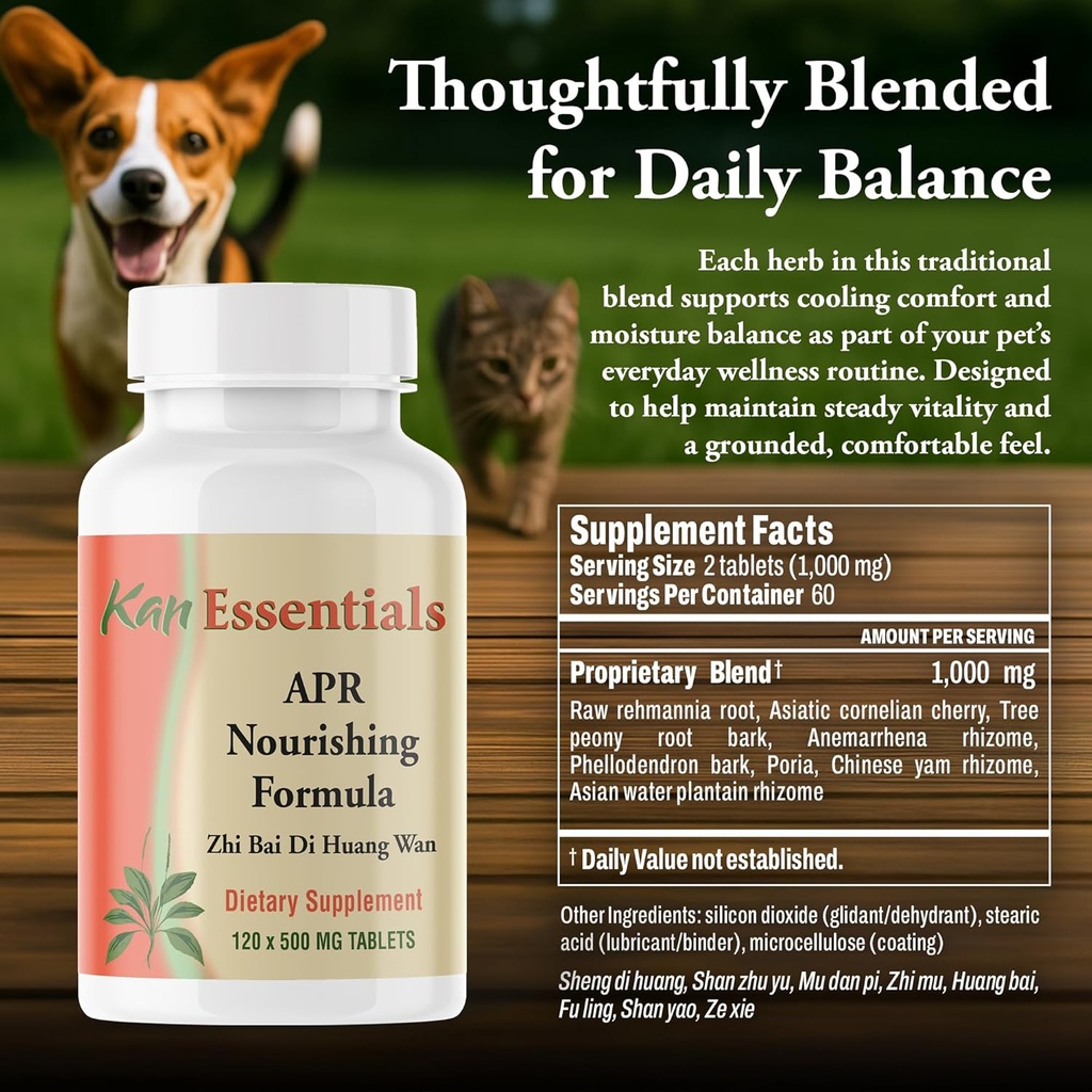 Kan Herbs Essentials APR Nourishing Formula 120 tabs 4