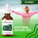 Herbal Goodness Break Those Stones Baby - Kidney Cleanse Detox and Liver Detox Health Herbal Supplement, Chanca Piedra (Kidney Stone Breaker), Dandelion Root Supplement, Milk Thistle - 2 Fl. Oz 3