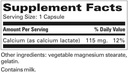 Calcium Lactate 115mg 100c 3