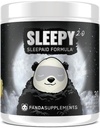 Underground Bio Labs™ Panda SUPPS – Sleepy 2.0 Natural Sleep Aid Formula: 5mg Melatonin, 300mg GABA, Chamomile Extract, (Honey Lemon Tea) 30 Servings 2