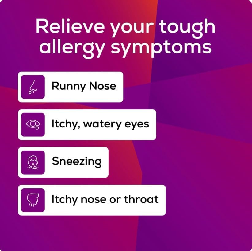 Allegra Adult 24 Hour Allergy Tablets, 180Mg, Noticeable Relief in 1 Hour, (70 Count ) 4