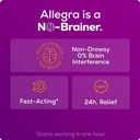 Allegra Adult 24 Hour Allergy Tablets, 180Mg, Noticeable Relief in 1 Hour, (70 Count ) 6