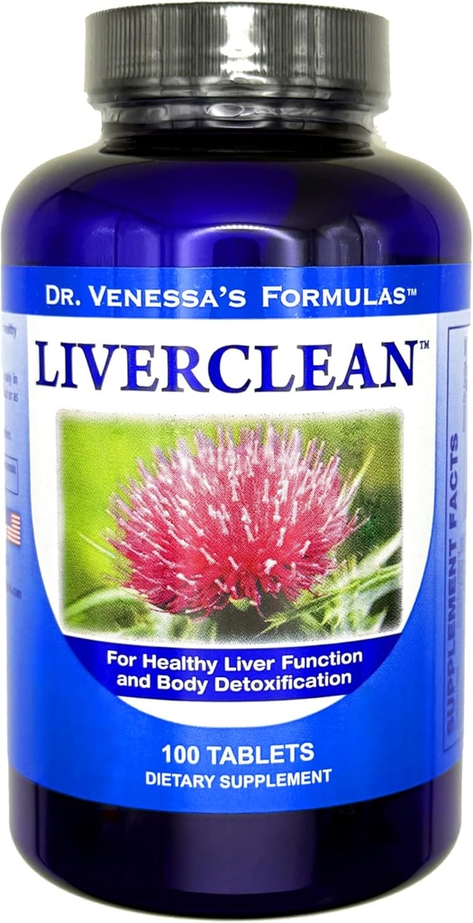 Dr. Venessa’s Formulas™ Liverclean™ 100 Tablets