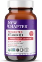Nuevo Capítulo Fermented Vitamina D3 2,000 UI, Orgánica, ONE Daily for Immune, Heart & Bone Support + Whole-Food Turmeric, Adaptogenic Reishi Mushroom, 100% Vegetariano, Gluten Free, 60 Conde