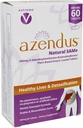 Azendus Natural SAM-e for Liver Health 60 Cuenta, 400 mg, 1 Forma recomendada, Pura, Natural, Stable, Farmacéutica Grado Mismo, Absorción rápida