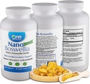 One Planet Nutrition Nano Boswellia 250 mg Veggie Capsules (120 Servings), Boswellia serrata Resin, apoya la función cognitiva para la salud cerebral, no GMO, Vegan, Gluten-Free