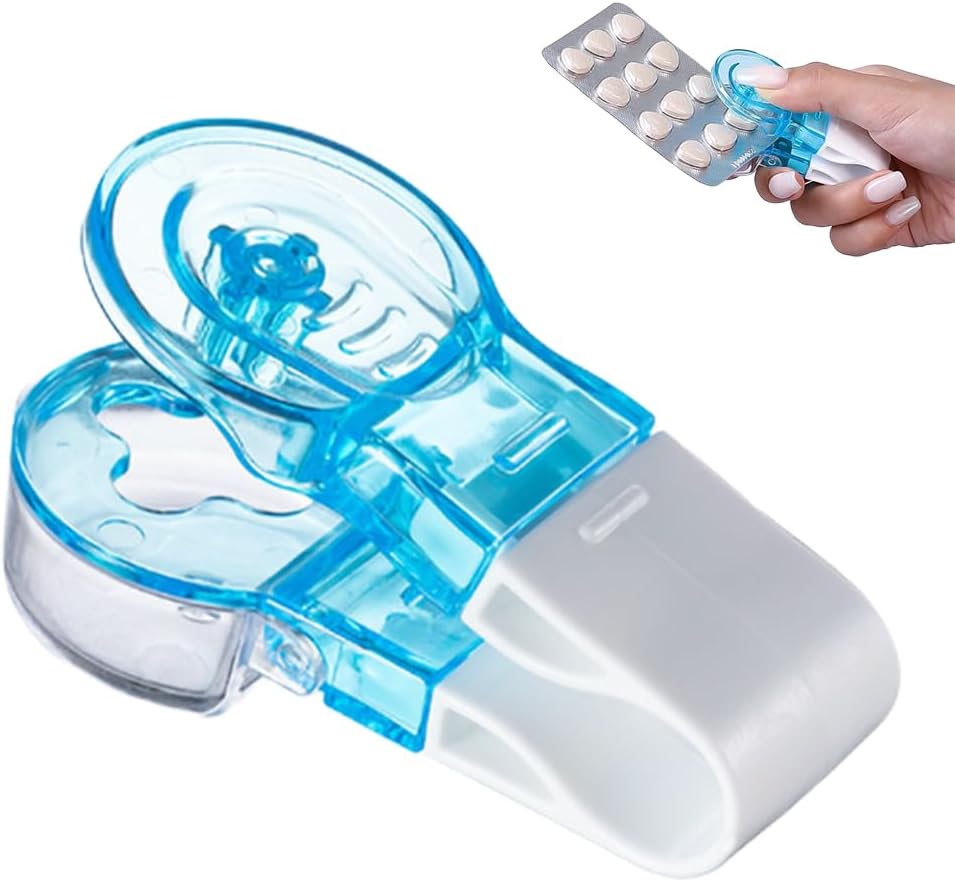 Portable Pill Taker 2025 Nuevo Pill Popper, Pill Popper para Blister Packs, Pill Extractor Herramienta para Gadgets de Hogar (1PC)