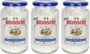 Brioschi [Pack 3 Italian Lemon Flavored Refreshing Effervescent ¦ Ayuda Digestiva, Heartburn, Upset Stomach, Acid Indigestion TEN Gluten Free, No Colorants, No Artifictial Flavors  8.5 oz Glass