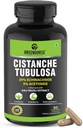 Ecológico Cistanche Tubulosa estandarizado a 25% Echinacoside, 5% Acetoside con Kali Musli Extract 1000mg 3er Parte Tested for Strength, Performance, Vitality- 60 Veg Capsules