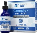 Las gotas de dieta complejas – las mejores gotas naturales para hombres y mujeres (1 botella, 2 fl oz) - 30 días de suministro