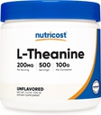 Nutricost L-Theanine Powder 100 Grams - Gluten Free &amp; Non-GMO