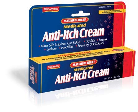 Máximo Alivio Medicado Anti-Itch Cream 4 Pack
