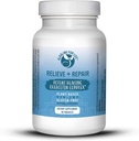 Alivio + Reparación Quercetina 1000mg, Polvo de Jugo Pomegranado, Antioxidantes OPC Suplemento - Dihidrato de Quercetina Pura - Forma Preferida para Biodisponibilidad (90 Tabs)