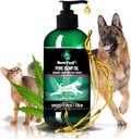 [236.000mg] Aceite de cáñamo orgánico para perros y gatos - Suplemento de la Artritis Alimentaria de Dolor Conjunto - Apoyo Natural para Alivio de Separación - Ayuda calmante Pets Love - de los cultivos canadienses - 8oz