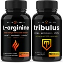 NutraChamps L-Arginine Capsules and Tribulus Capsules 2 Pack Bundle