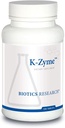 Biotics Research K ZymeTM Potassium, 99 miligramos, soporta la función cardiovascular, equilibrio electrolítico, transmisión nerviosa, actividad muscular, dismutase de superóxido, catalase.100 Cuadros
