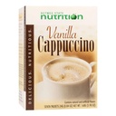 Nutmeg State Nutrition HealthyWise - High Protein Diet Drink - Weight Loss Cappuccino - 15g Protein - Low Calorie - Low Carb - Low Sugar - 7 Servings Per Box (Vanilla Cappuccino)