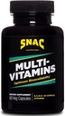 SNAC Multi-Vitamins Daily Supplement with Optimum Bio-Availability, 60 Capsules