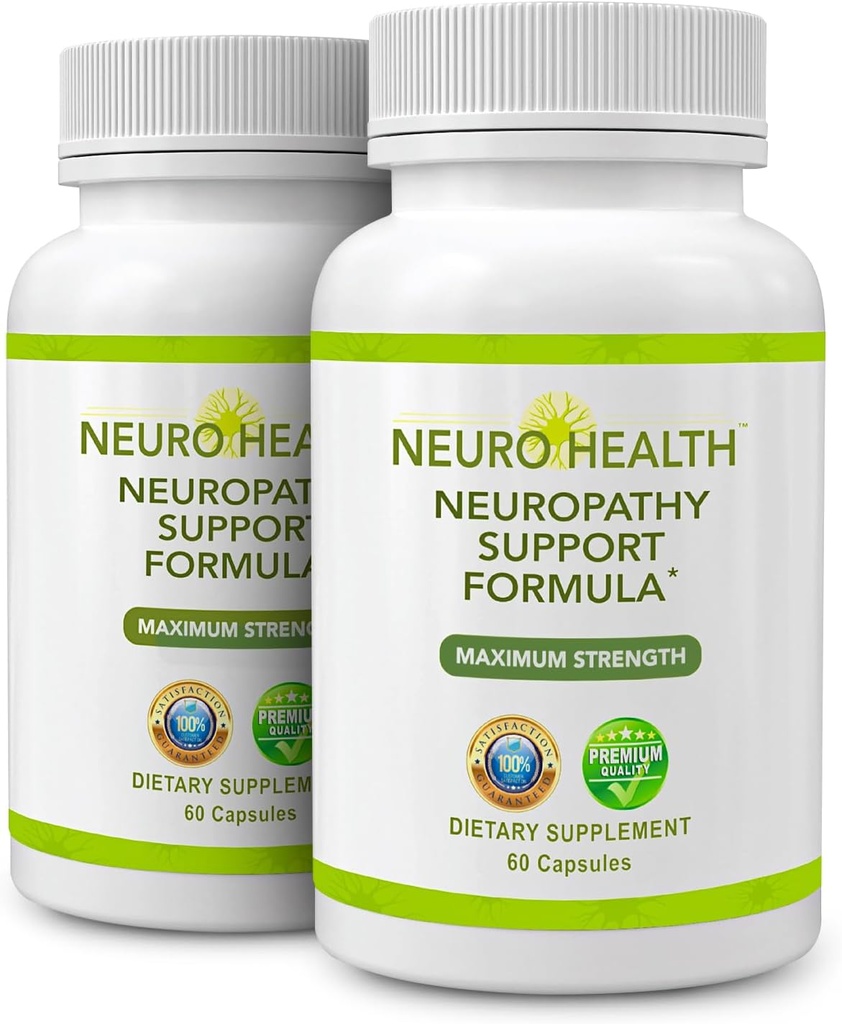 Nerve Support Formula for Neuropathy - Your Nerve Salvador Supplement with B Vitamins and Alpha Lipoic Acid - Rapid Absorption for Nerve Discomfort Relief - 120 Capsules