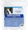 Pellets de Seroquine ← Seroquine Horse Calming Suplemento ← Herb Suplemento de calma gratis para los caballos rígido Ideal para mantener la calma de su caballo antes de viajar 20 lb