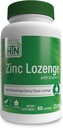 Salud Thru Nutrición Zinc Lozenge con Vitamina C ← Zinc 23mg Vitamina-C 30mg  Natural Chery Flavor ← Apoyo Saludable Función de Inmune ← 3rd Party Tested confidencialidad Non-GMO, Gluten &amp; Soy Free (Pack of 60)