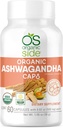 Silencio Ashwagandha ← 60 Veggie Caps ← Pure 1,000 Mg ← Fórmula para Alivio de la Estrés Natural, Mood Enhancement &amp; Wellness Support ← Vegan, Non-GMO, Gluten-Free