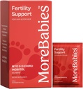 Myo-Inositol & D-Chiro Inositol Fertility Supplement for Women and Men. 30-Day Supply, Berry Flavored Packets. Promotes Healthy Ovarian Function and Sperm Quality.