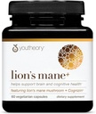 Youtheory Lion's Mane Plus - Suplemento de novio con Cognizin - Ofertas Focus &amp; Brain Support* - 60 cápsulas vegetarianas