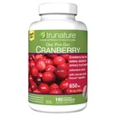 trunature Cranberry 650 mg, 140 cápsulas vegetarianas (3 Pack)