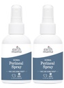 La Tierra Mama Herbal Perineal Spray ← Seguro para el Embarazo y la Recuperación Postparto, Espray de Enfriamiento Natural de Brujas para Después de Cuidar Esenciales Femeninos, No Benzocaína o Butane, 4-Fl oz (2-Pack)