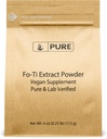 Pure Original Ingredientes Fo-Ti Extracto Polvo (4 oz) Chino Escalando Eco-Friendly Embalaje, Natural &amp; Fine Ground