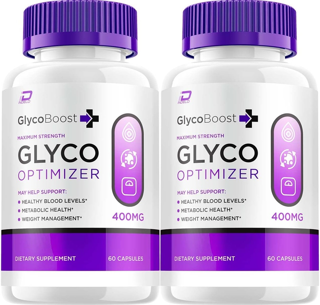 Glyco Boost Capsules, GlycoBoost Suplemento Avanzado, All Natural Formula to Maintain Healthy Levels, Maximum Strength Formula, Glyco Optimizer Capsules Reseñas (2 Pack - 120 Capsules)