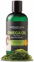 JustFoodForDogs Omega Plus Oil Omega-3 Suplemento para perros, Skin &amp; Coat Support, Joint Health, EPA & DHA de Algae Oil, Sustainable &amp; Eco-Friendly - 8 oz