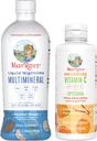 MaryRuth's Nighttime Multimineral (Cocout) & Vitamina C Liposomal (Citrus & Vanilla) Silencio Clean Label Project Verified® tención Suplemento para Bedtime & Antioxidante Silencio Vegan, No Gluten Free