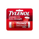 Tylenol Extra Strength 500 mg Acetaminophen Caplets, Dolor de Dolor &amp; Reductor de la fiebre, Acetaminofeno para el dolor de cabeza, Dolor de cabeza, Dolor de espalda &amp; Toothache, Tamaño de viaje, 10 ct