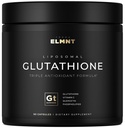 ELMNT 2150mg Super Liposomal Glutathione Suplemento w. Vitamina C, Quercetina & Pure L Glutathione 2000mg Triple Action Formula Glutathione Liposomal Suplemento w. Phospholipid Layer - 90 Pills, Non-GMO